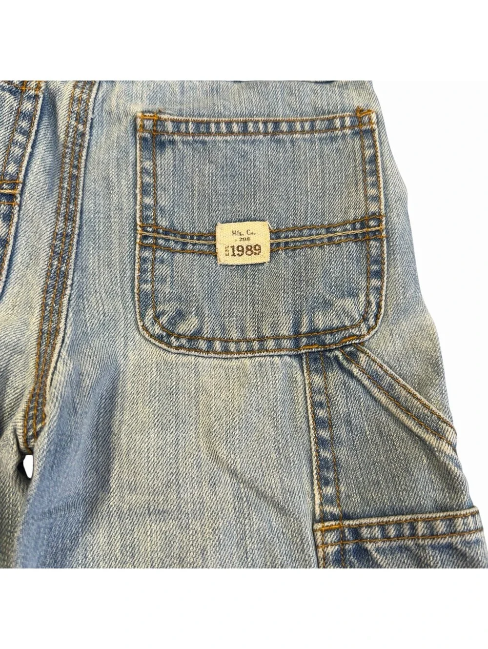The Children's Place Kids Light Wash Wide Leg Jeans Size 3T